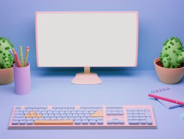 monitor-keyboard-work-computer-desk-3d-render-illustration-pastel-color_100878-77